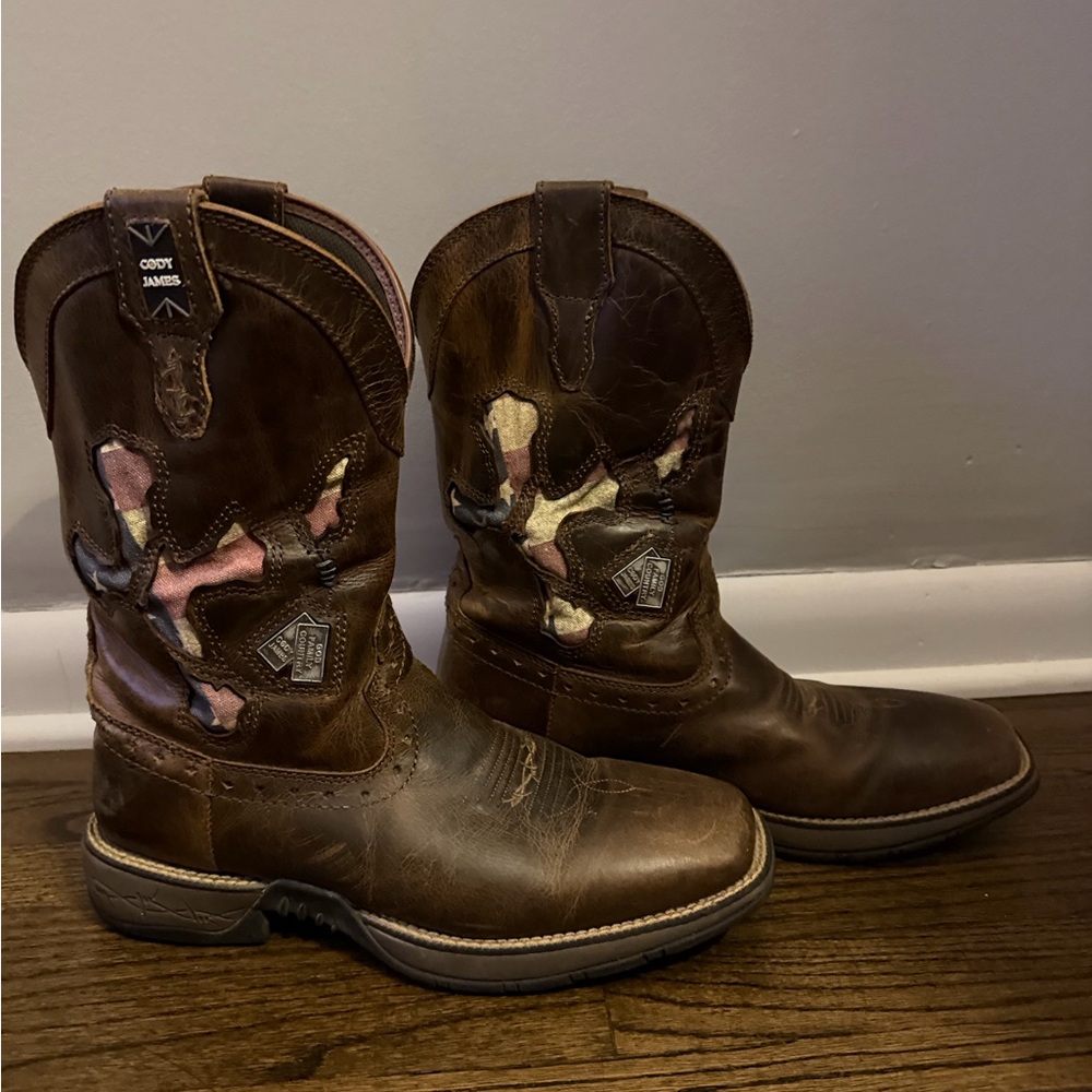 Cody James Men's Brown Western Boots - Picture 4 of 7